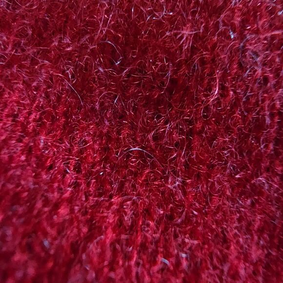 Luxury Red 100% Cashmere Turtleneck Sweater XL 2 Ply Jumper Pullover Cashmere - Picture 8 of 8